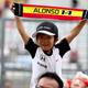 A young Fernando Alonso fan, who has likely been through a lot of heartbreak in not a lot of years. Photo credit: Mark Thompson/Getty Images